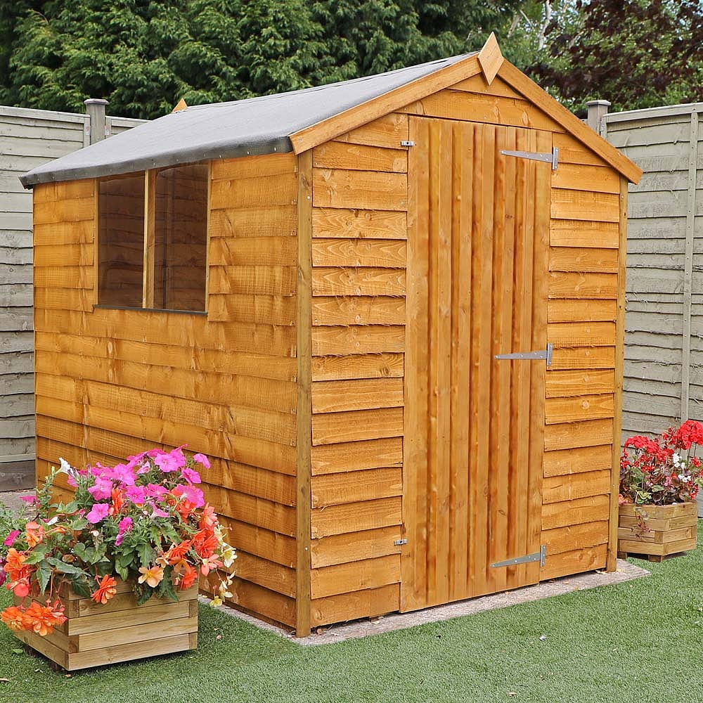 X overlap shed